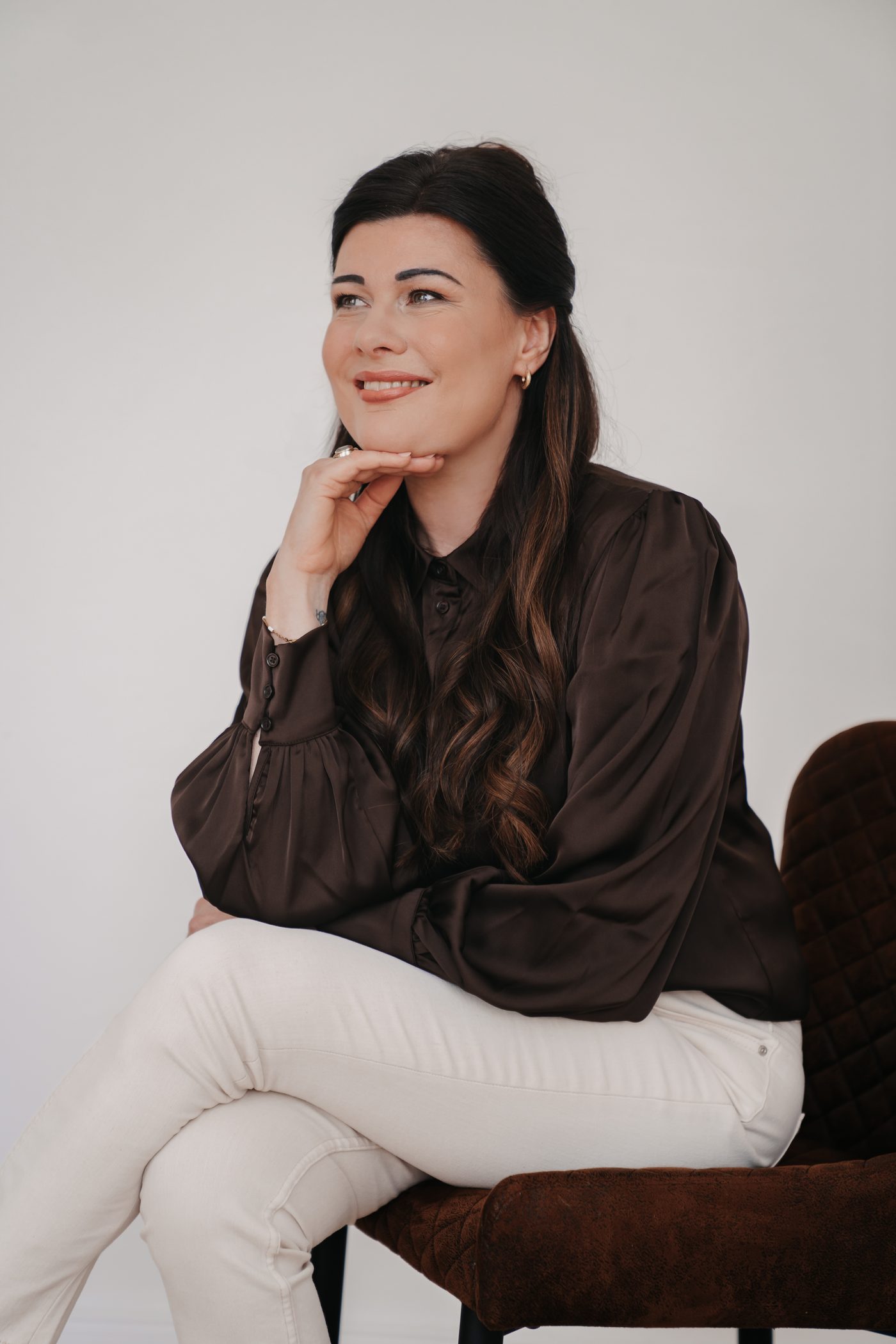 Julia Horneber, nachdenklicher Moment